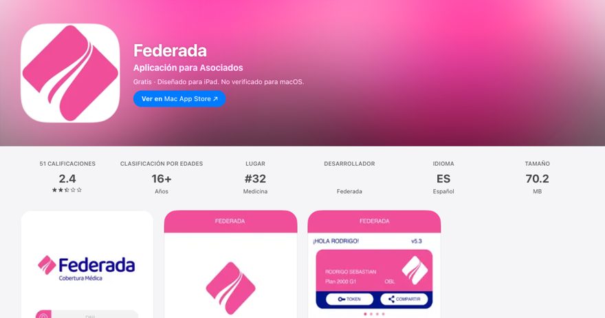 Captura de Federada Asociados